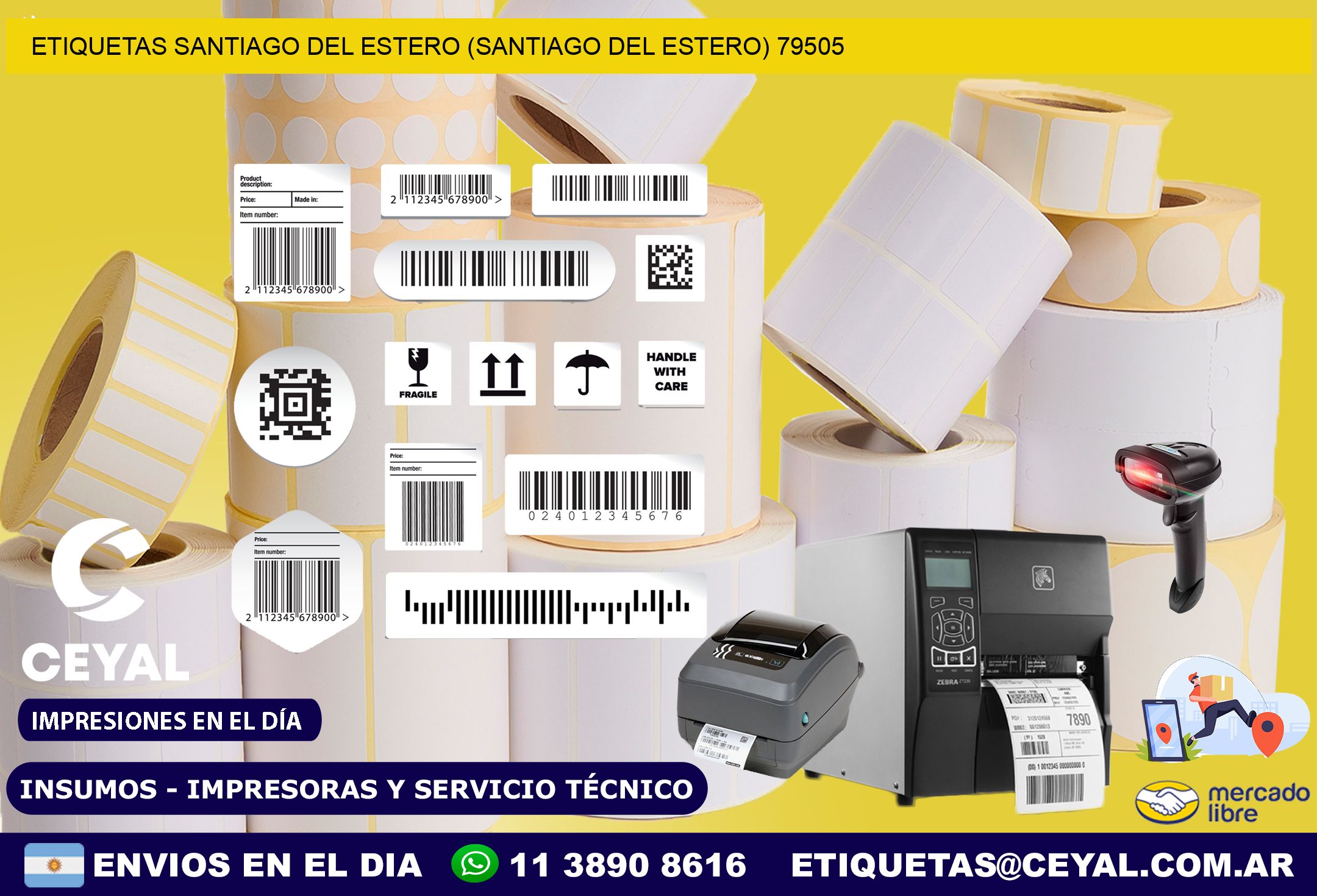 ETIQUETAS SANTIAGO DEL ESTERO (SANTIAGO DEL ESTERO) 79505