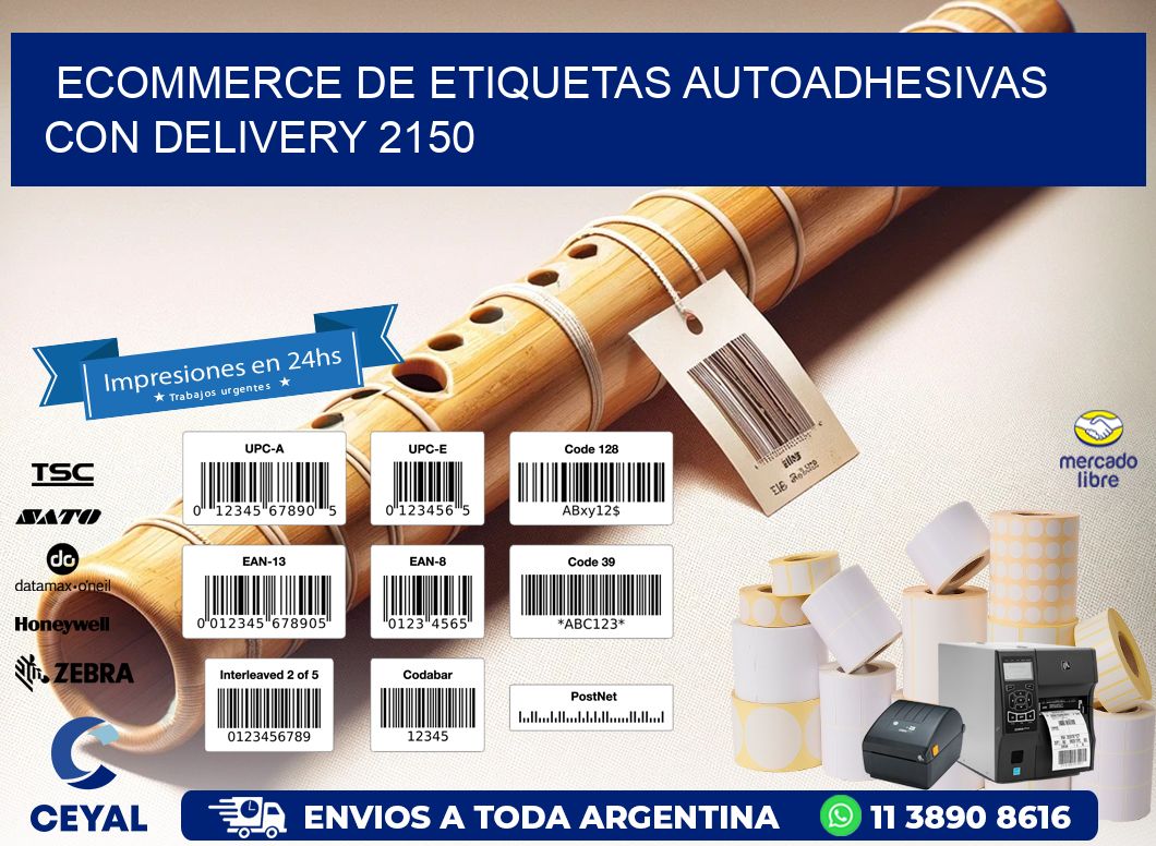 Ecommerce de Etiquetas Autoadhesivas con Delivery 2150