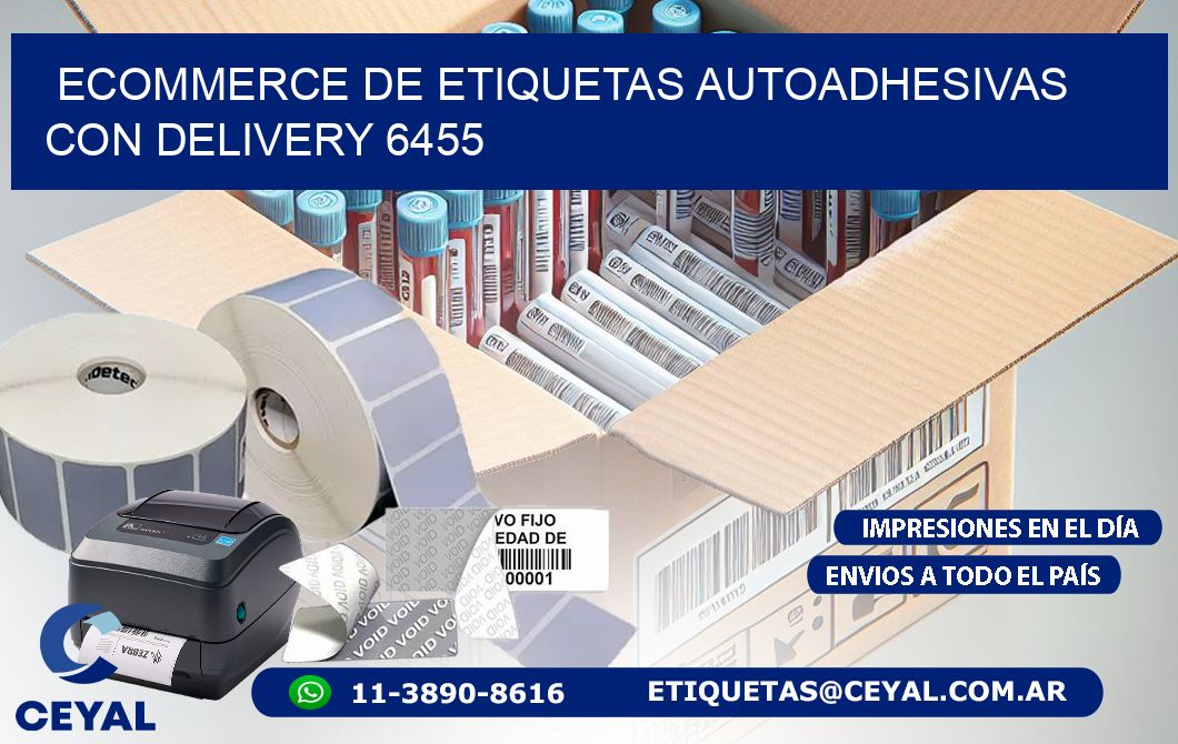Ecommerce de Etiquetas Autoadhesivas con Delivery 6455
