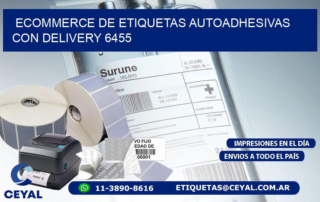 Ecommerce de Etiquetas Autoadhesivas con Delivery 6455