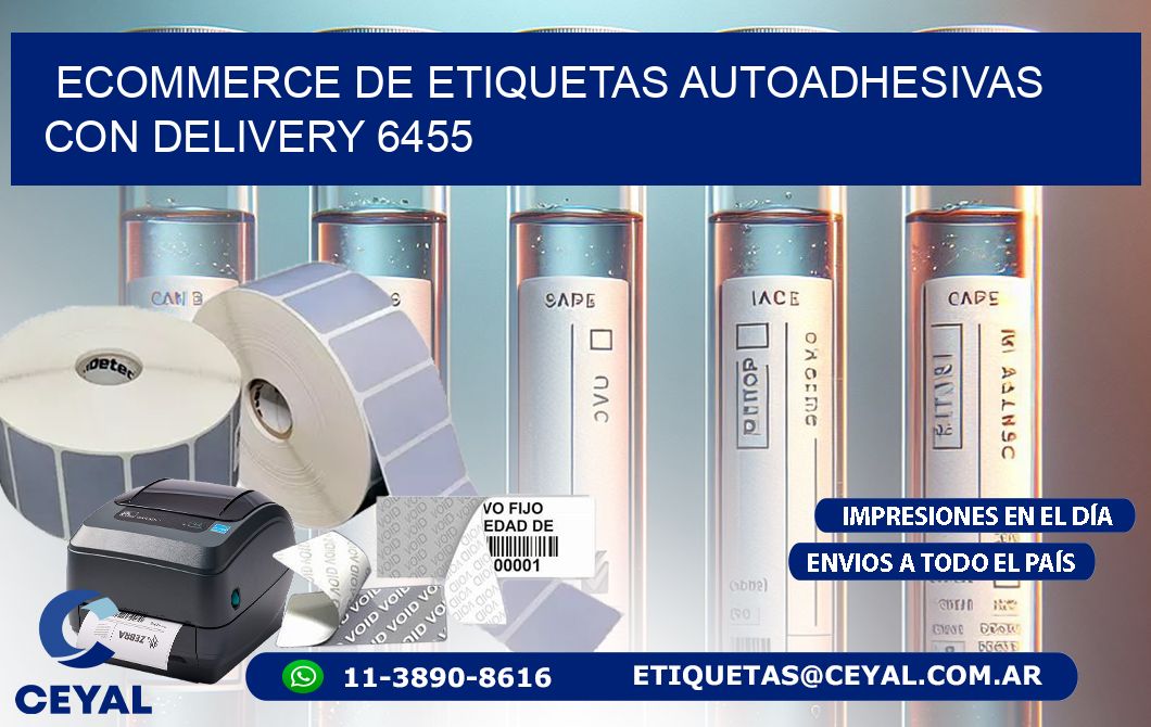 Ecommerce de Etiquetas Autoadhesivas con Delivery 6455