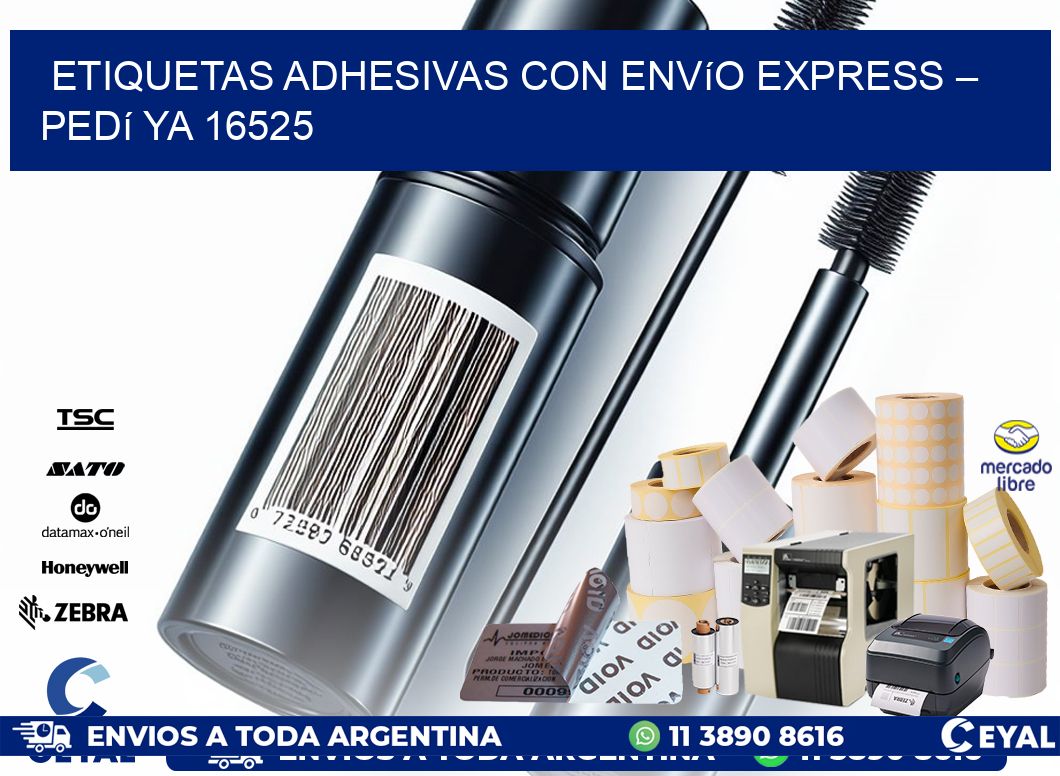 Etiquetas Adhesivas con Envío Express – Pedí Ya 16525