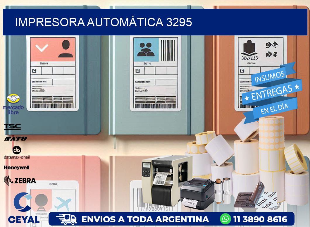 IMPRESORA AUTOMÁTICA 3295