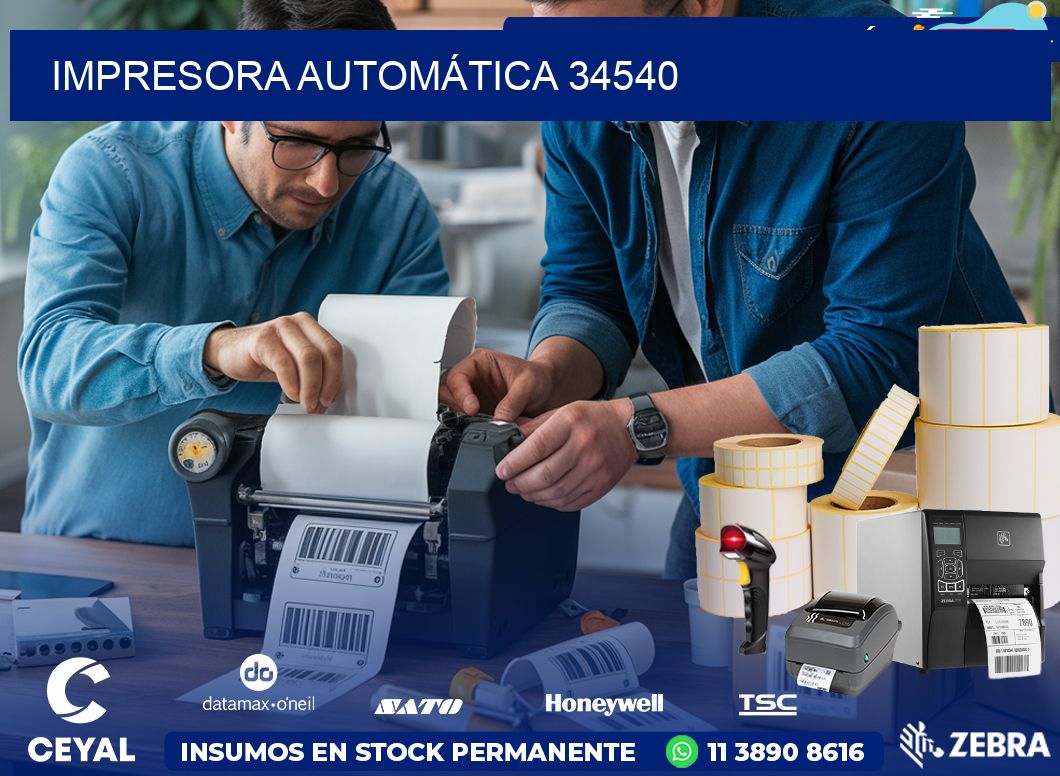 IMPRESORA AUTOMÁTICA 34540