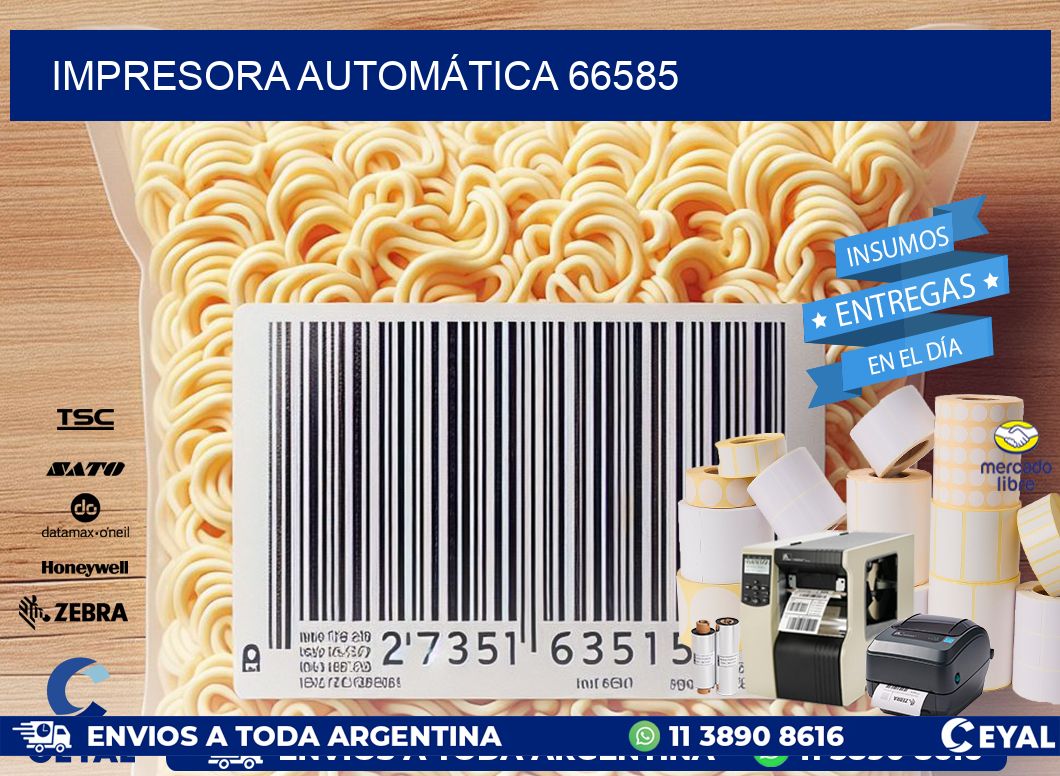 IMPRESORA AUTOMÁTICA 66585