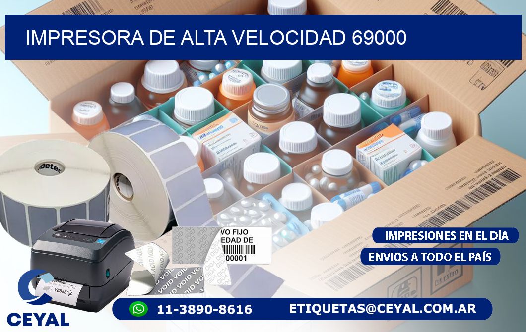 IMPRESORA DE ALTA VELOCIDAD 69000