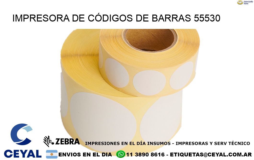 IMPRESORA DE CÓDIGOS DE BARRAS 55530