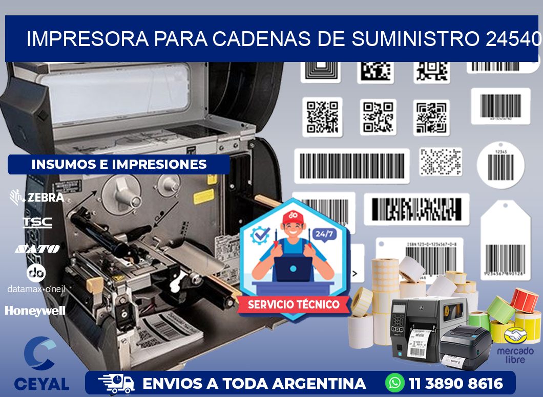 IMPRESORA PARA CADENAS DE SUMINISTRO 24540