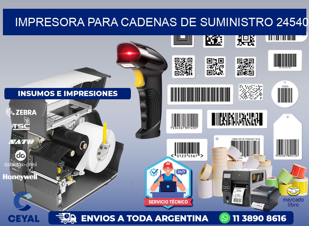 IMPRESORA PARA CADENAS DE SUMINISTRO 24540