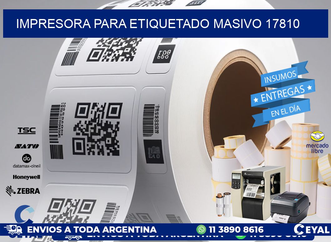 IMPRESORA PARA ETIQUETADO MASIVO 17810