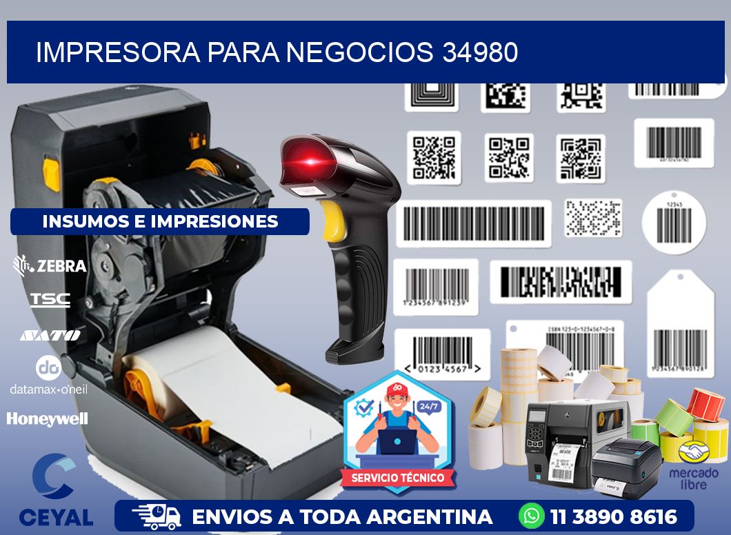 IMPRESORA PARA NEGOCIOS 34980