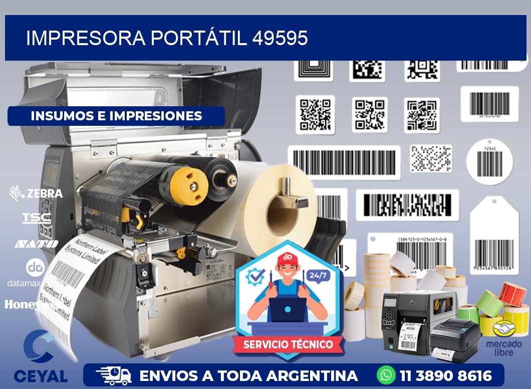 IMPRESORA PORTÁTIL 49595