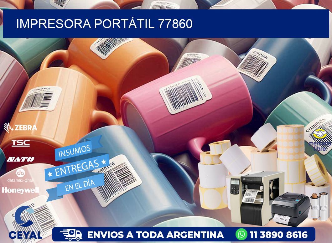 IMPRESORA PORTÁTIL 77860