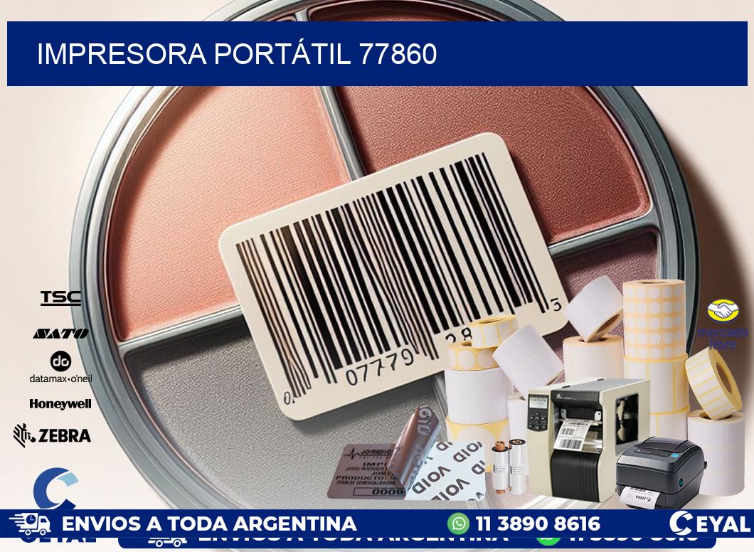 IMPRESORA PORTÁTIL 77860