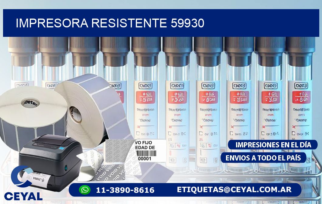 IMPRESORA RESISTENTE 59930