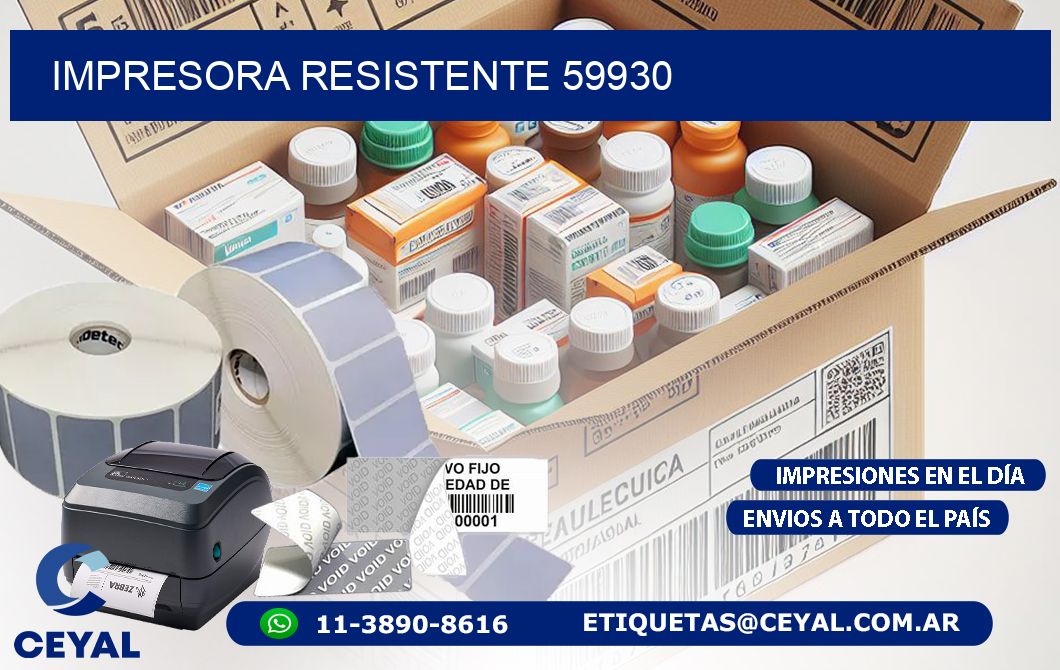 IMPRESORA RESISTENTE 59930