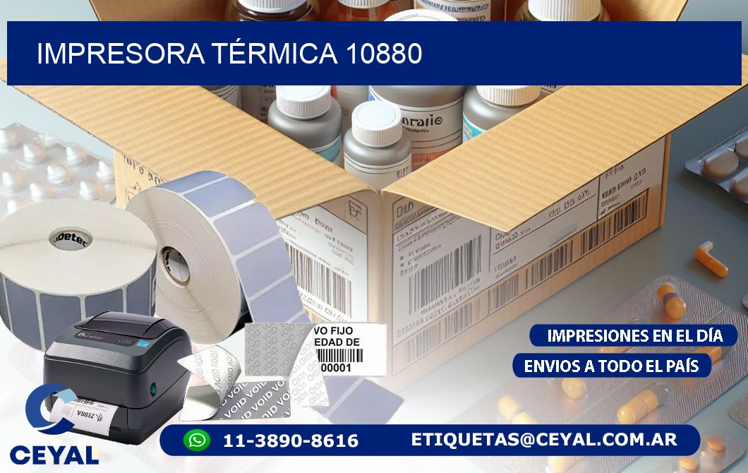 IMPRESORA TÉRMICA 10880