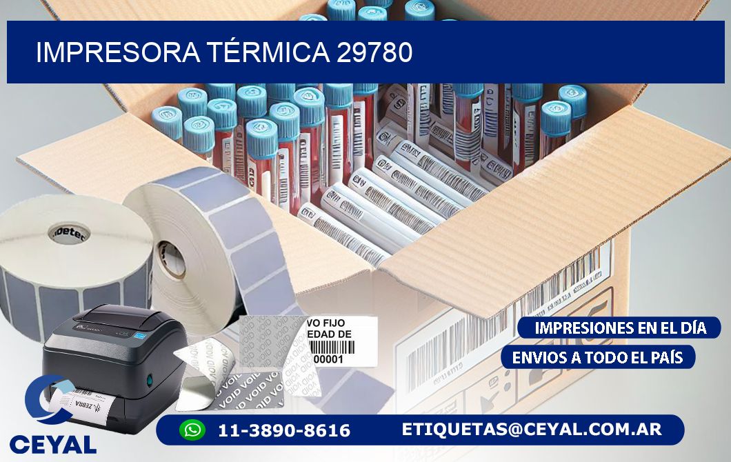 IMPRESORA TÉRMICA 29780