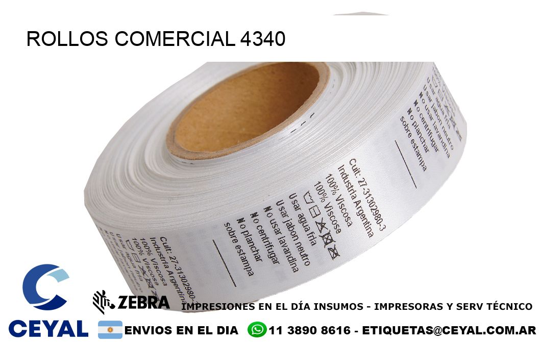 ROLLOS COMERCIAL 4340