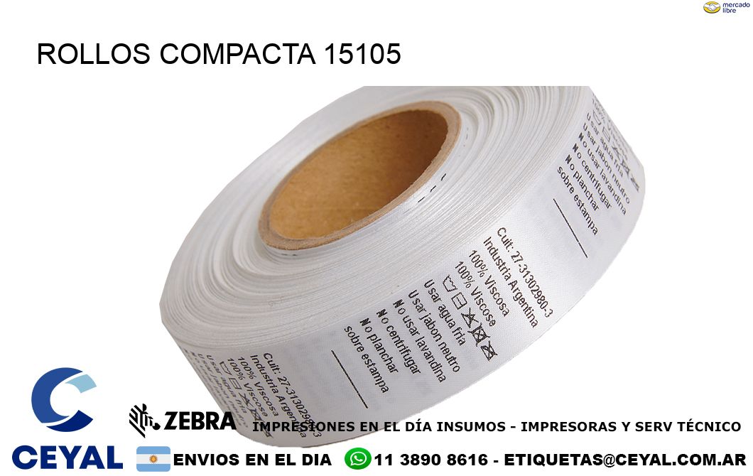 ROLLOS COMPACTA 15105