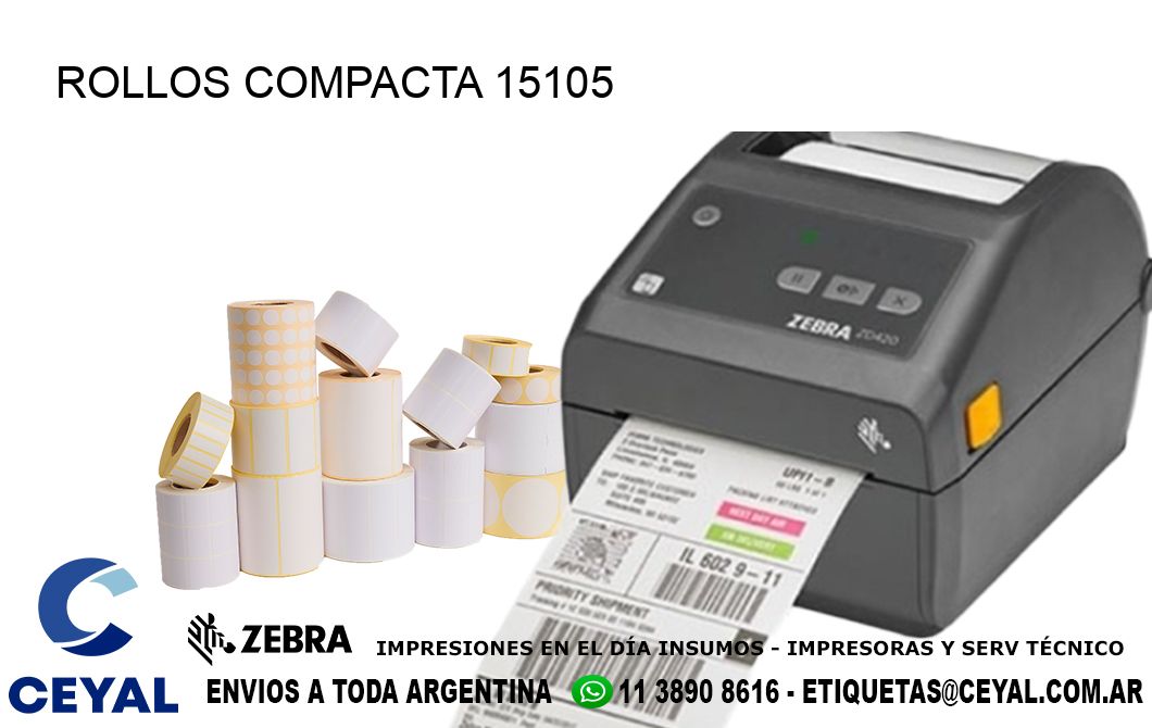 ROLLOS COMPACTA 15105