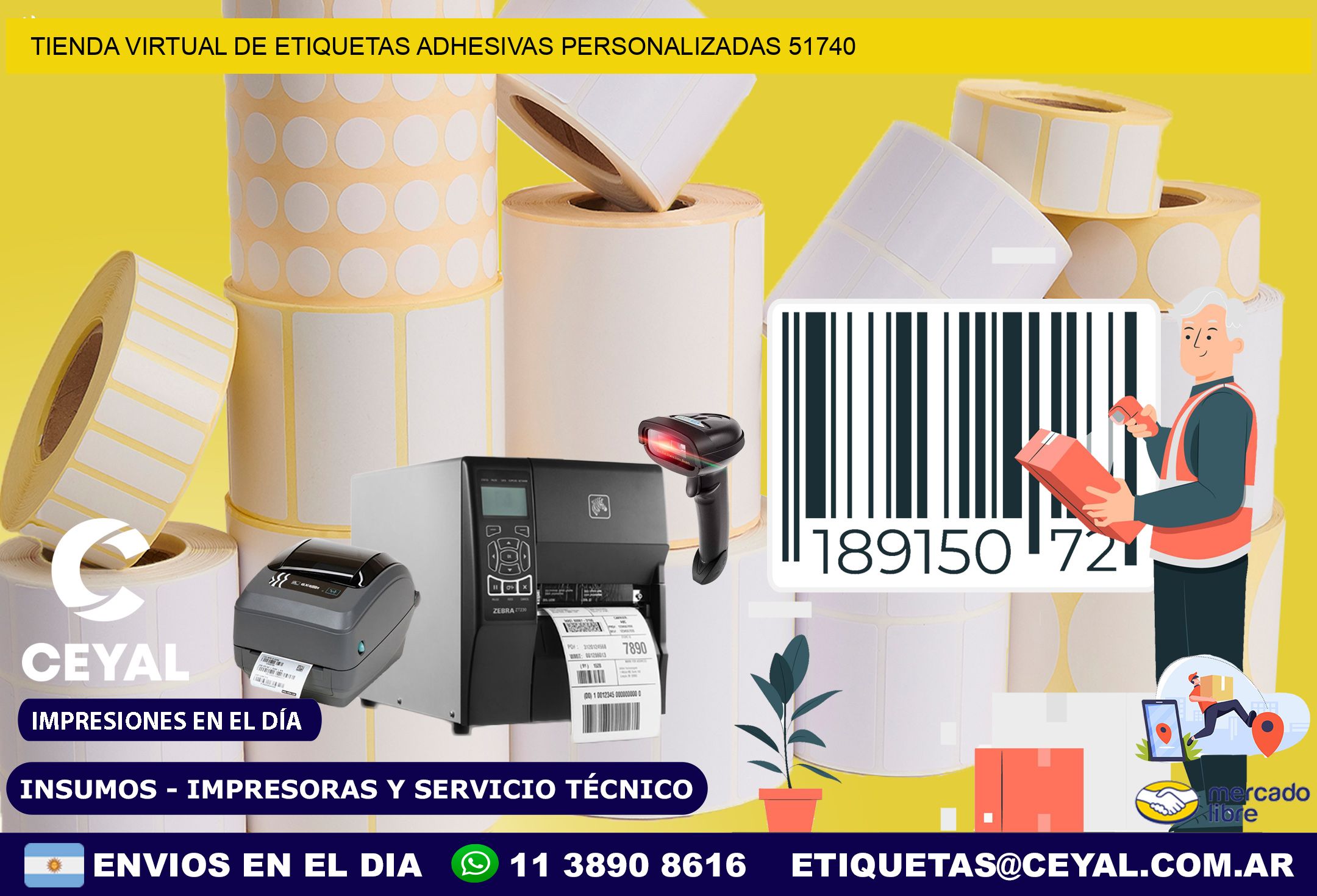 Tienda Virtual de Etiquetas Adhesivas Personalizadas 51740