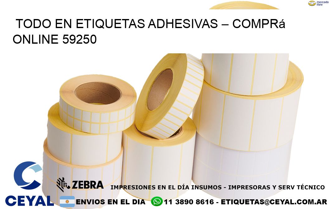 Todo en Etiquetas Adhesivas – Comprá Online 59250