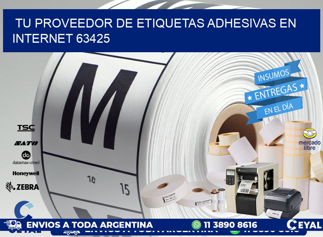 Tu Proveedor de Etiquetas Adhesivas en Internet 63425
