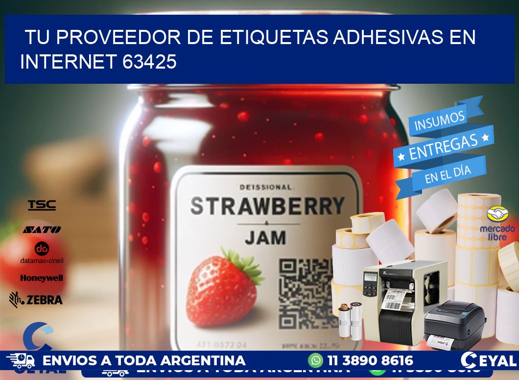 Tu Proveedor de Etiquetas Adhesivas en Internet 63425