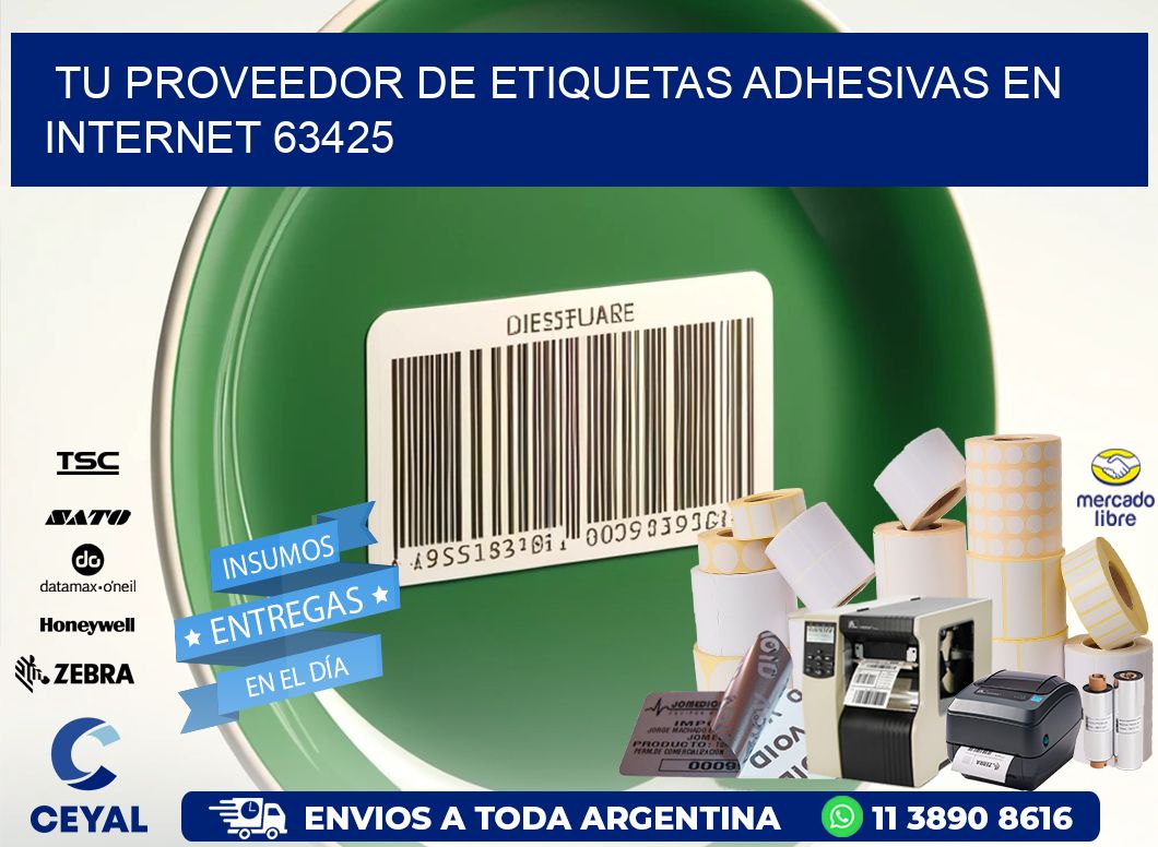 Tu Proveedor de Etiquetas Adhesivas en Internet 63425