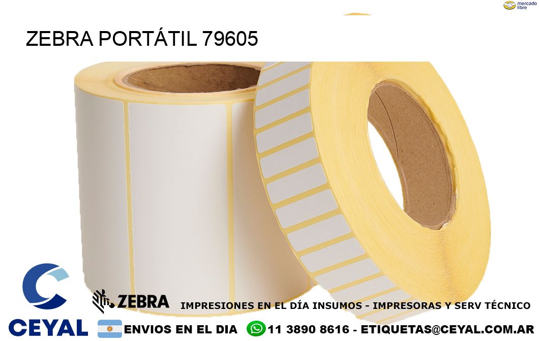 ZEBRA PORTÁTIL 79605