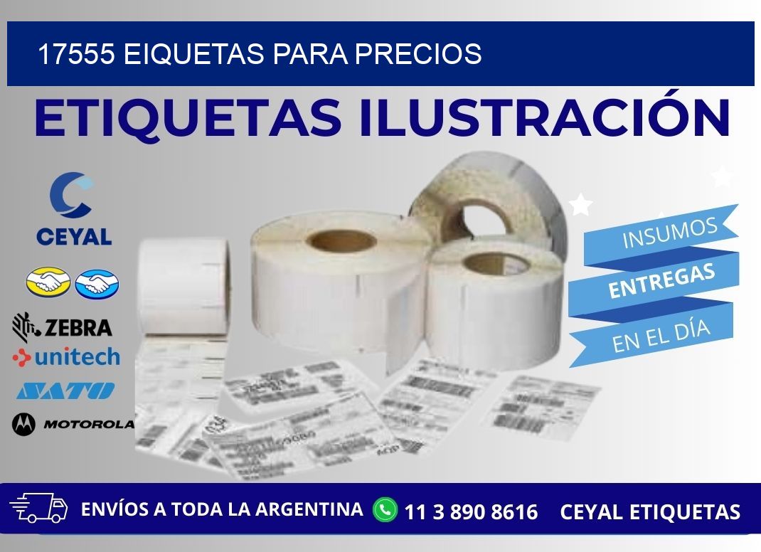 17555 EIQUETAS PARA PRECIOS