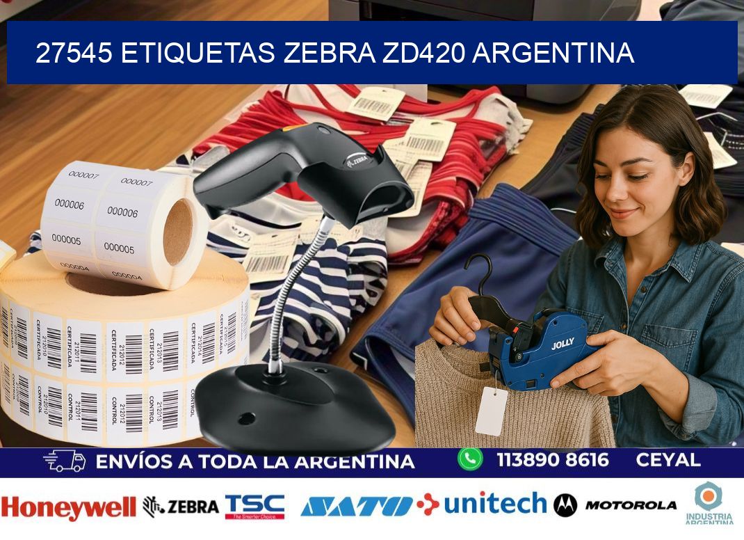 27545 etiquetas zebra zd420 argentina