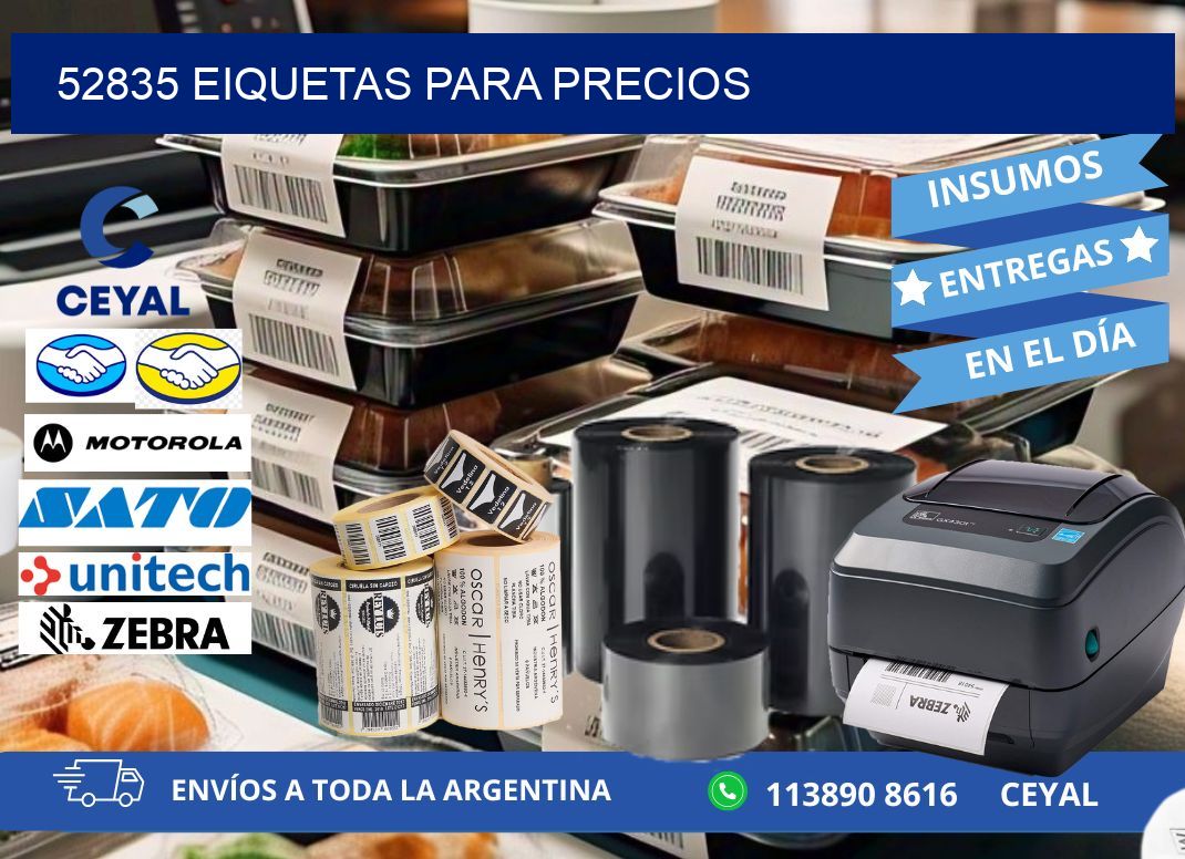 52835 EIQUETAS PARA PRECIOS