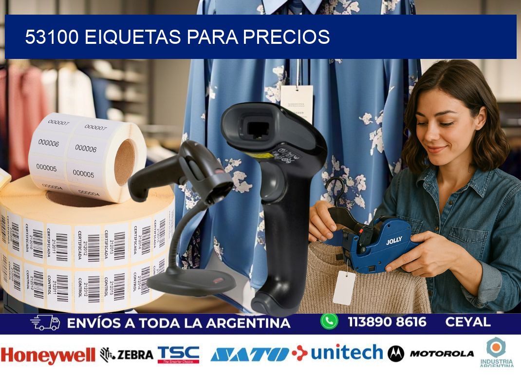 53100 EIQUETAS PARA PRECIOS