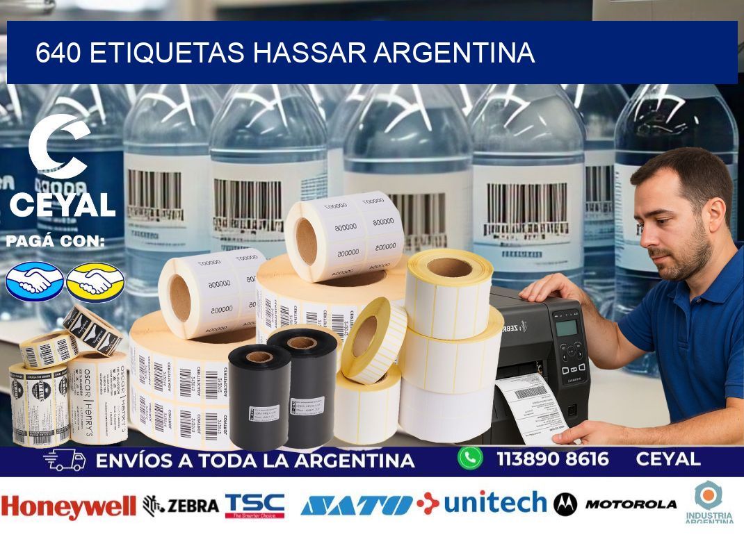 640 etiquetas hassar argentina