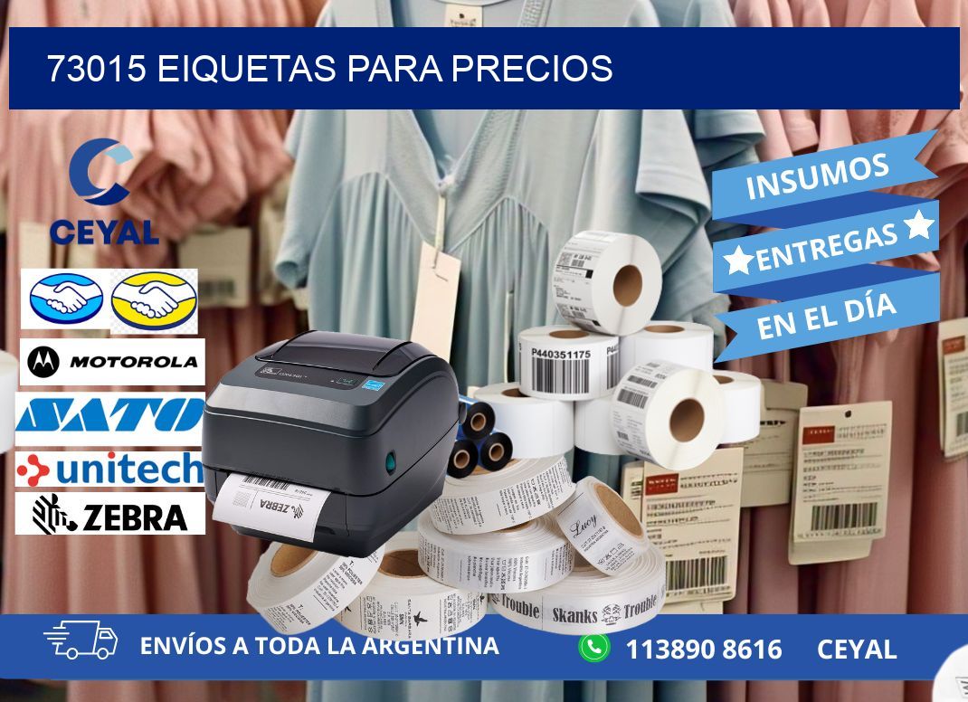 73015 EIQUETAS PARA PRECIOS