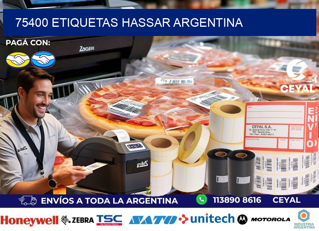 75400 etiquetas hassar argentina