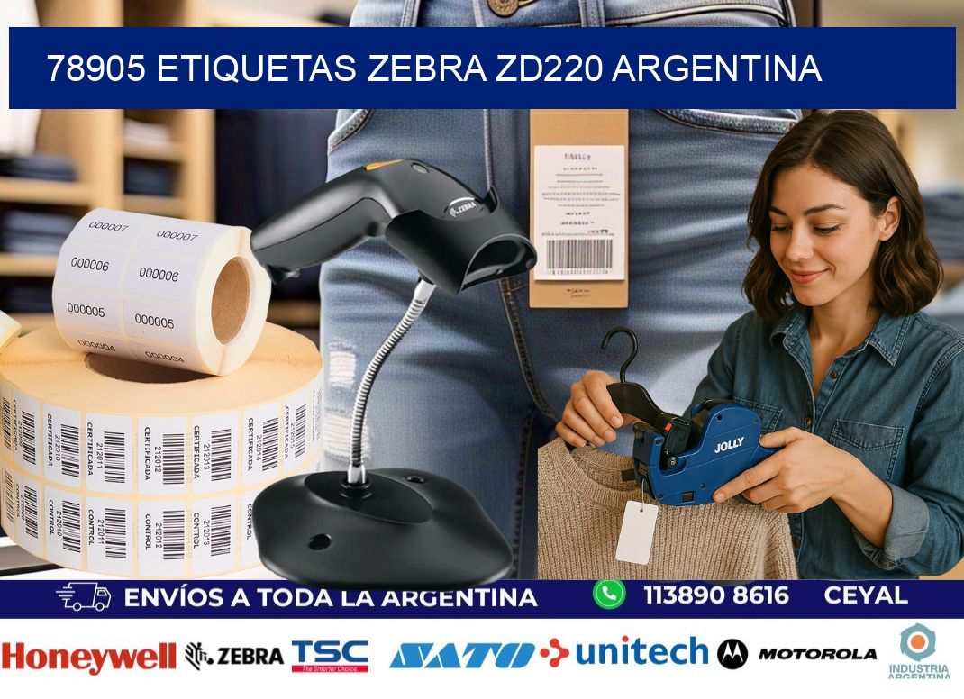 78905 etiquetas zebra zd220 argentina