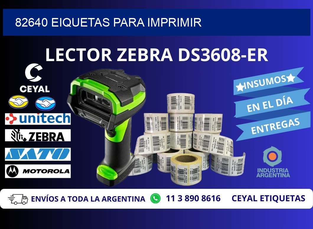 82640 EIQUETAS PARA IMPRIMIR