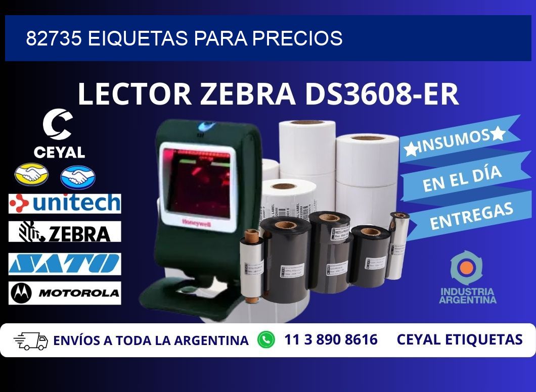 82735 EIQUETAS PARA PRECIOS