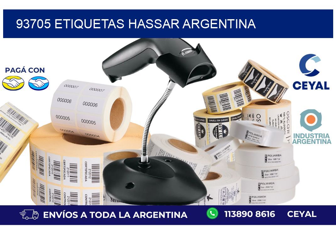 93705 etiquetas hassar argentina