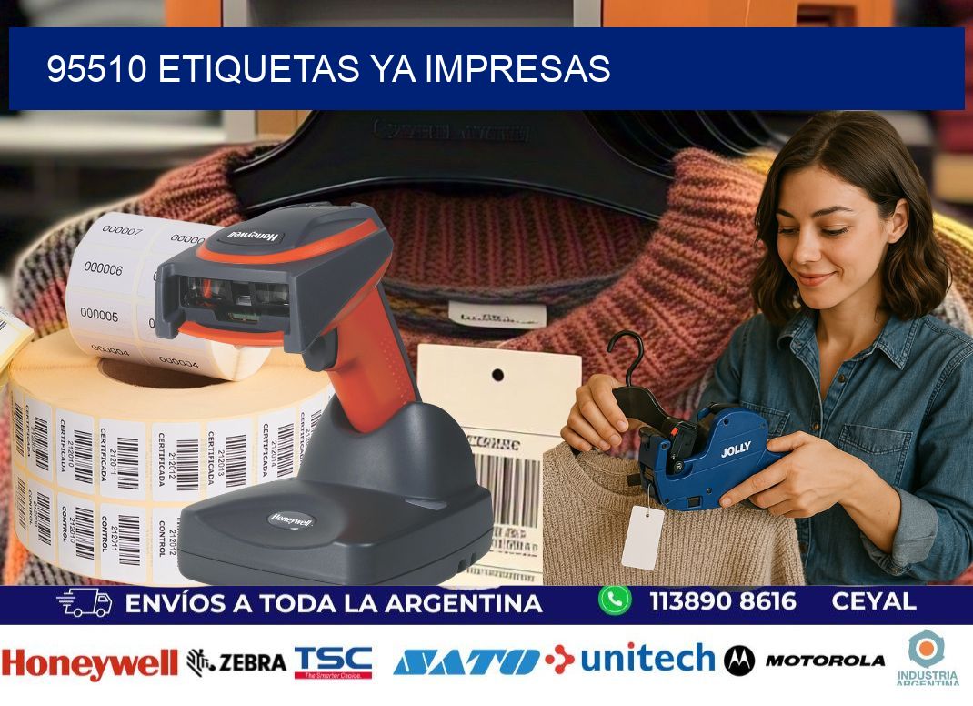 95510 ETIQUETAS YA IMPRESAS