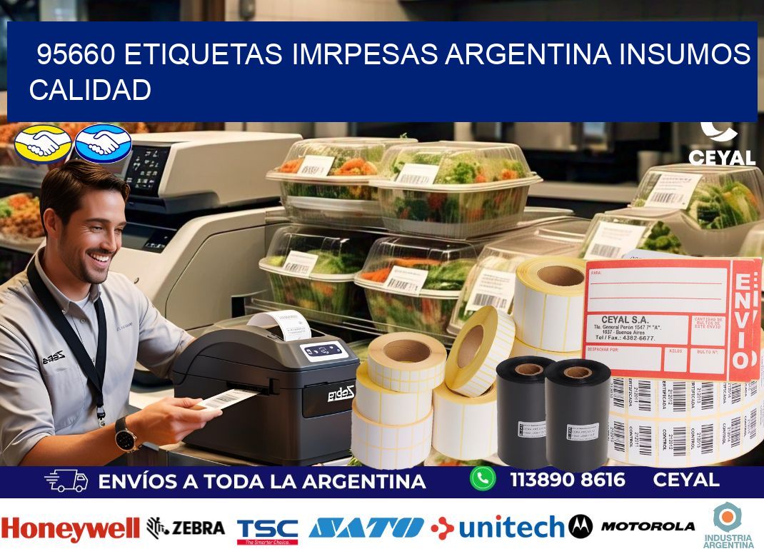 95660 etiquetas imrpesas argentina INSUMOS CALIDAD