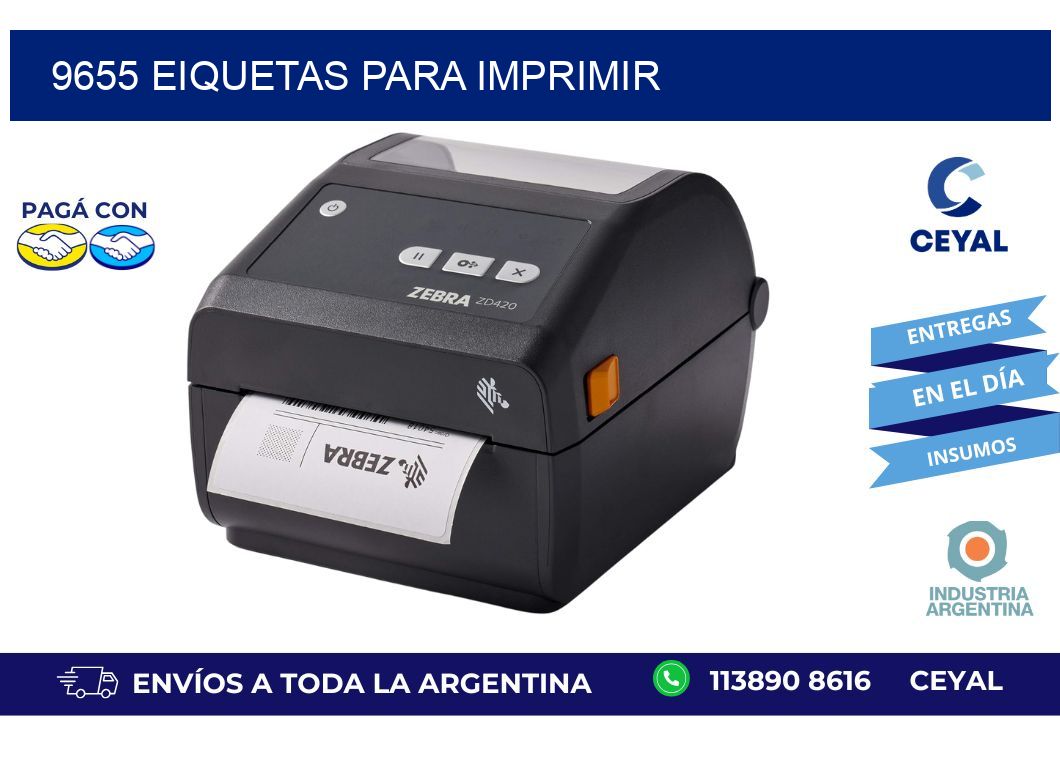 9655 EIQUETAS PARA IMPRIMIR