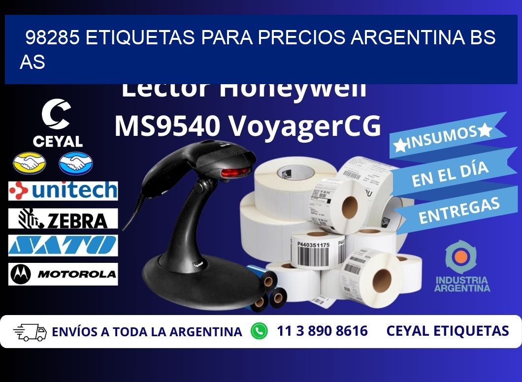 98285 ETIQUETAS PARA PRECIOS ARGENTINA BS AS