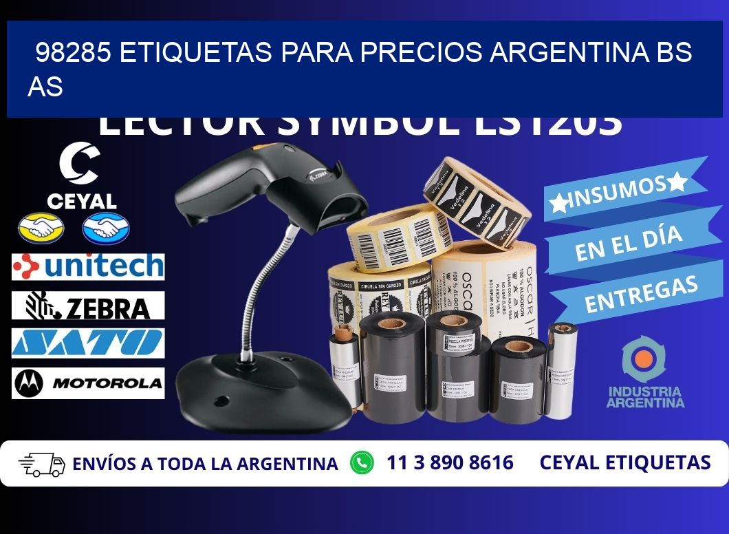 98285 ETIQUETAS PARA PRECIOS ARGENTINA BS AS