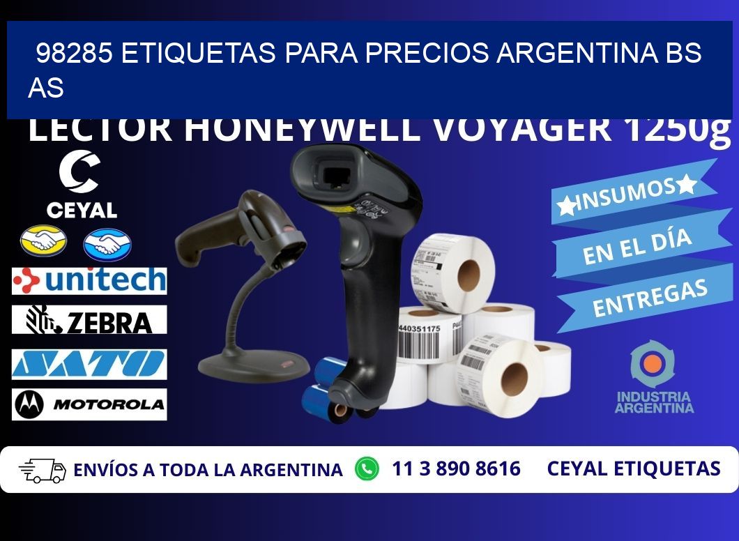98285 ETIQUETAS PARA PRECIOS ARGENTINA BS AS