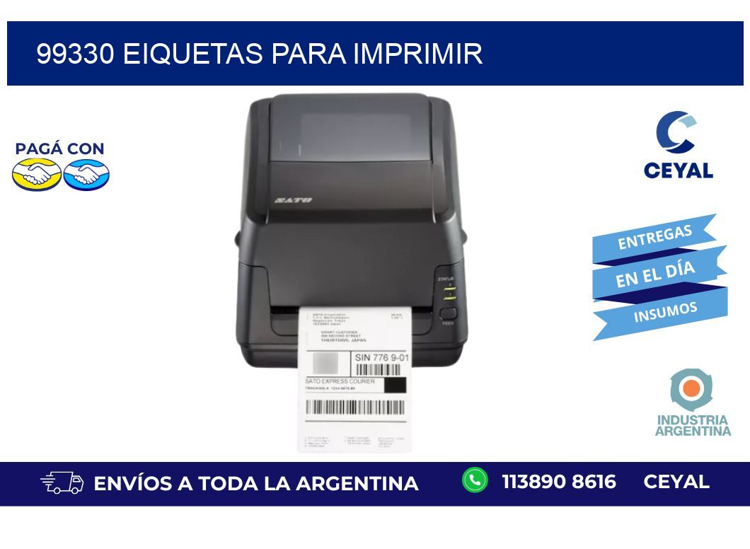 99330 EIQUETAS PARA IMPRIMIR