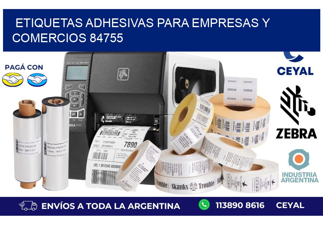 Etiquetas Adhesivas para Empresas y Comercios 84755